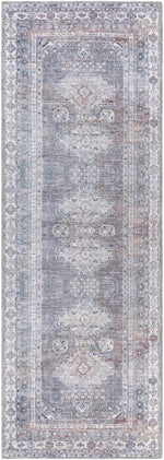 Alfombra lavable gris Baltinglass - Edición limitada