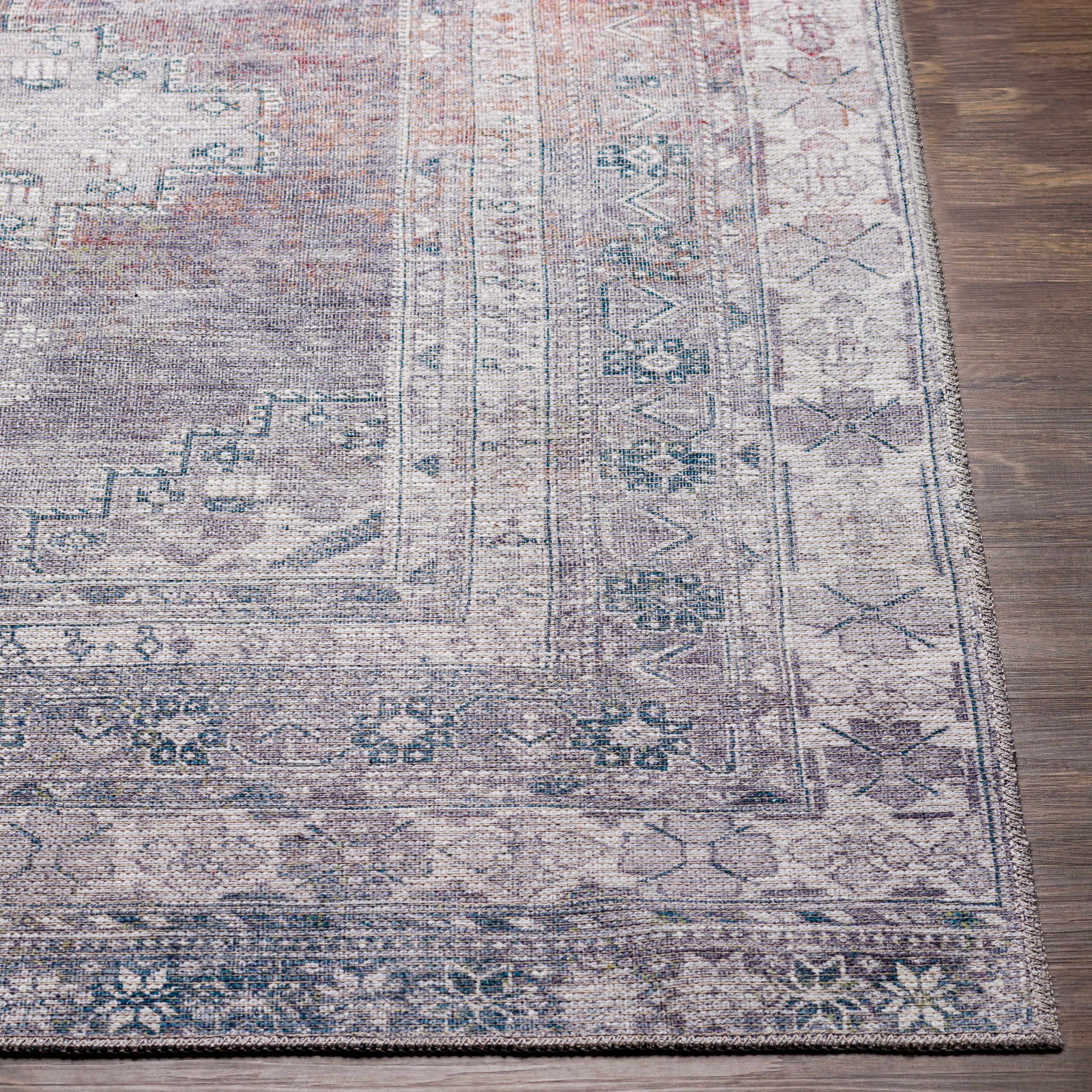 Alfombra lavable gris Baltinglass - Edición limitada