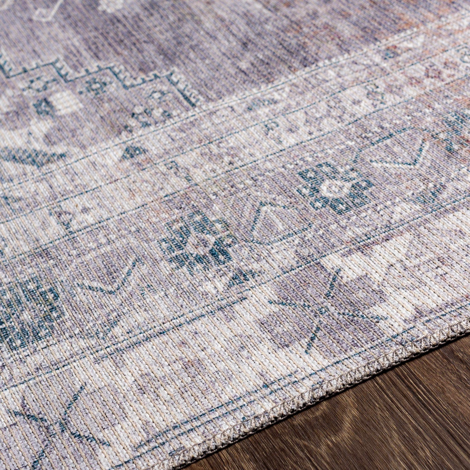 Alfombra lavable gris Baltinglass - Edición limitada