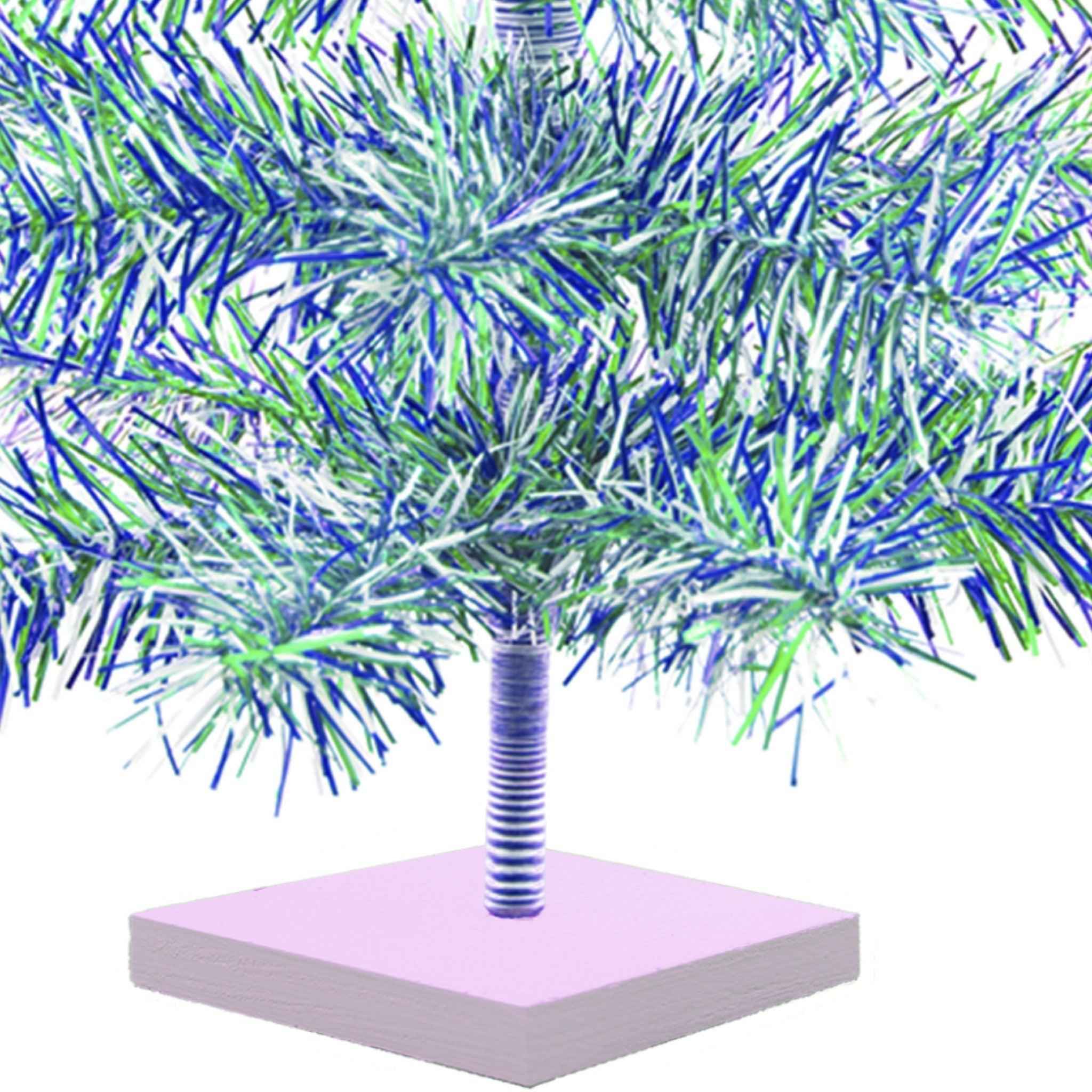 Earth Day Firework Tinsel Trees