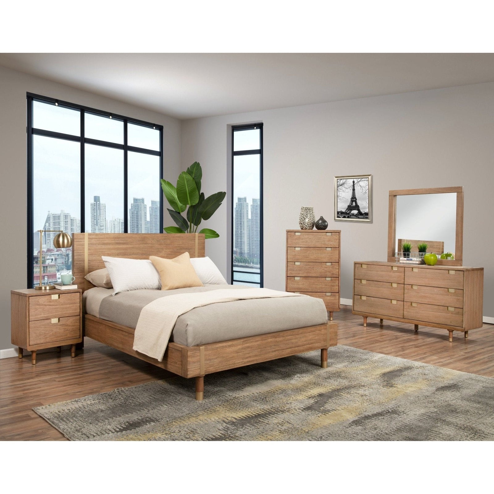 Cama de plataforma Easton