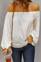 Lightweight Off-the-Shoulder Blouse