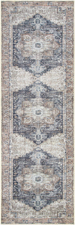 Alfombra lavable beige Rosman - Edición limitada