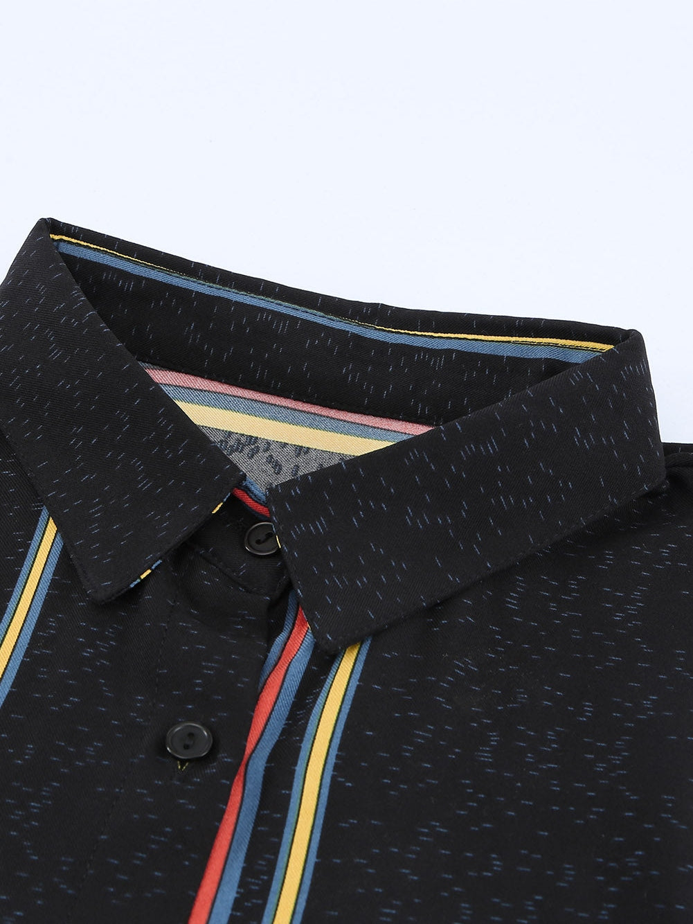 Versatile Striped Button-Up Shirt
