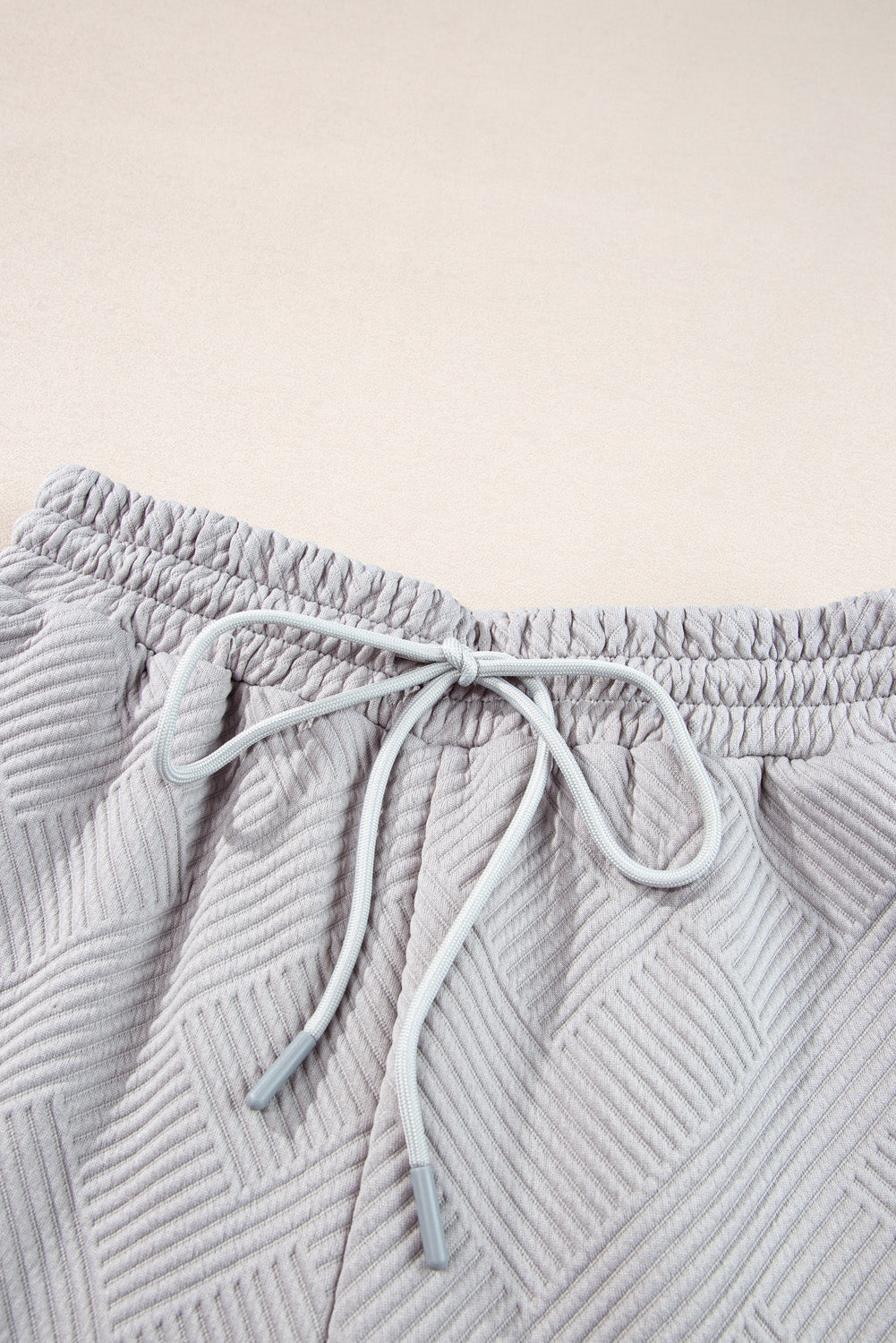 Diamond Pattern Knitted Set