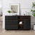 Aparador tipo buffet y mueble de TV contemporáneo de 52" de Beckett