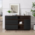 Aparador tipo buffet y mueble de TV contemporáneo de 52" de Beckett