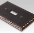 Egg & Dart Aged Bronze Cast - 4 Toggle Wallplate