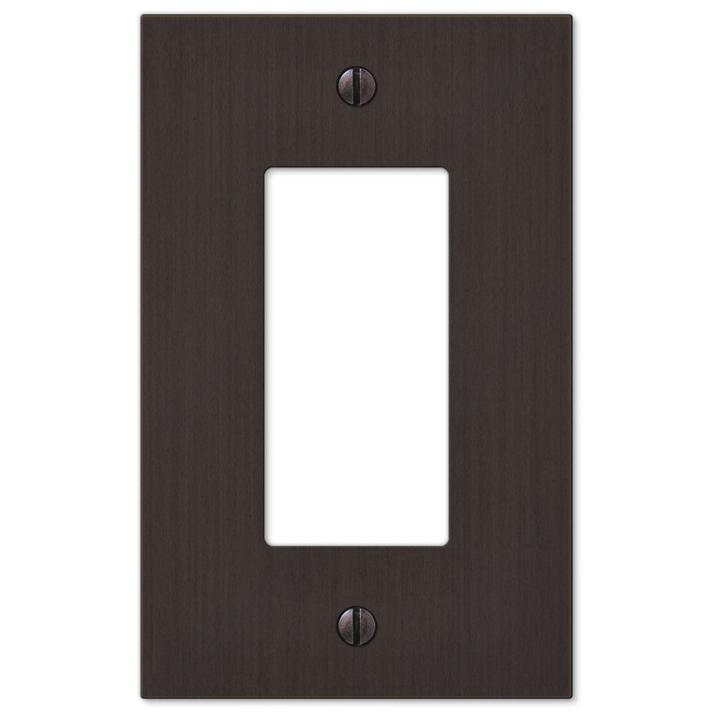 Placa de pared de bronce envejecido fundido Elan - 1 balancín
