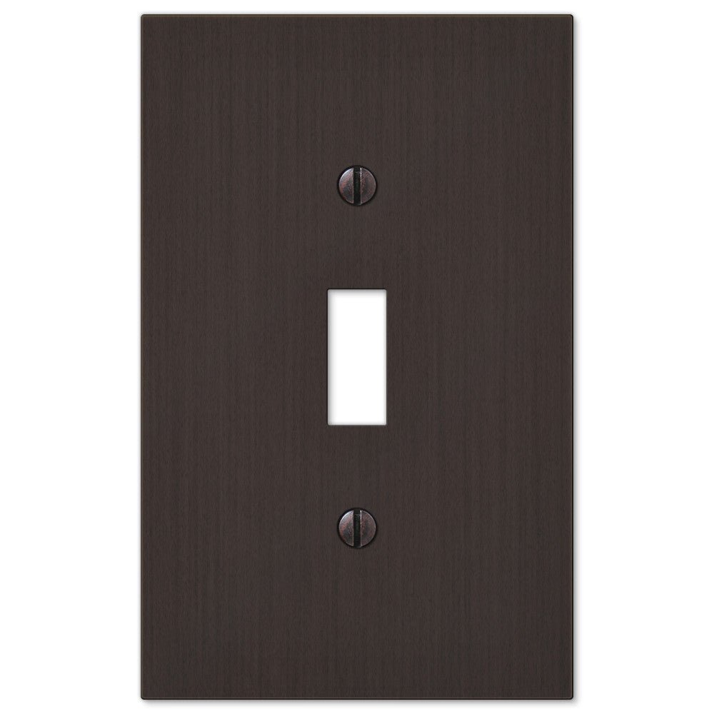 Placa de pared de bronce envejecido fundido Elan con 1 palanca