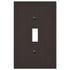 Placa de pared de bronce envejecido fundido Elan con 1 palanca