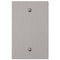 Elan Brushed Nickel Cast - 1 Blank Wallplate