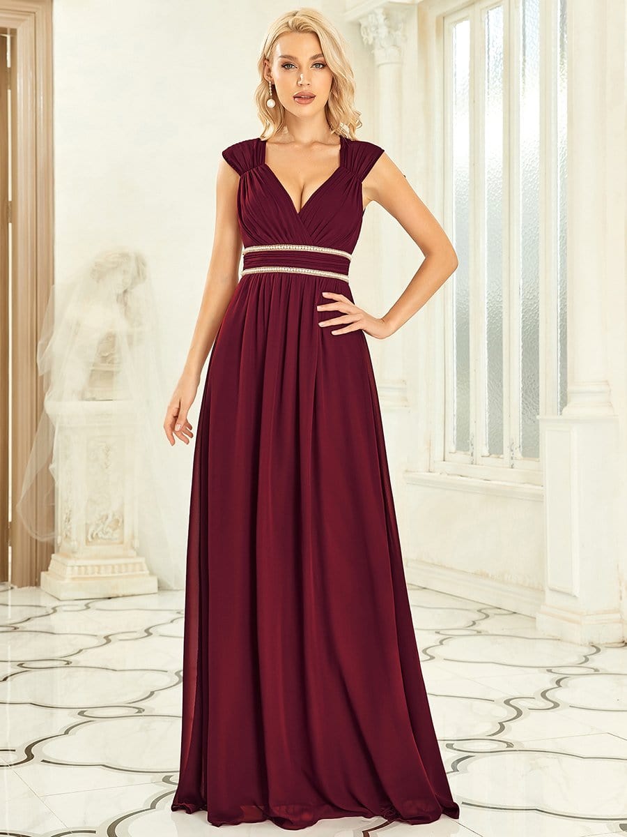 Flowing Chiffon Bridesmaid Dress
