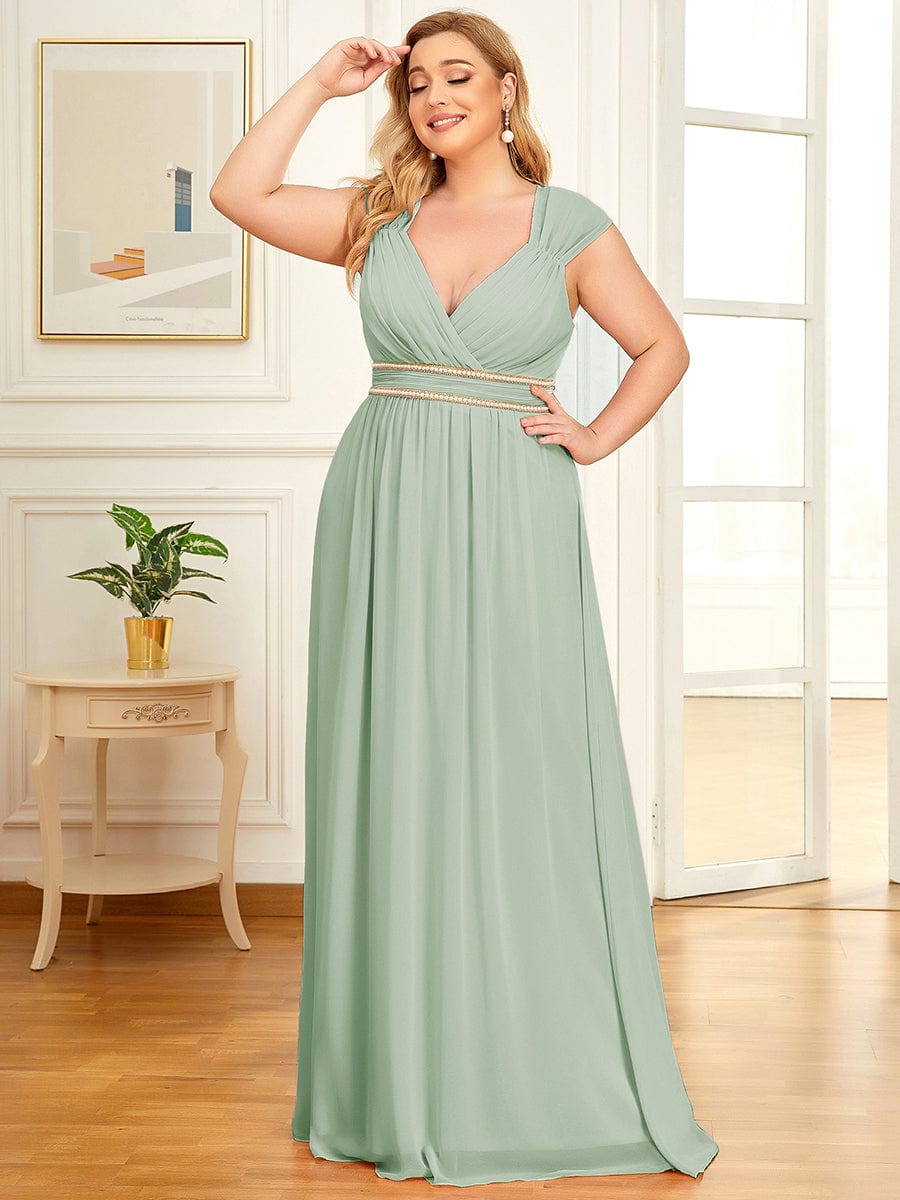 Flowing Chiffon Bridesmaid Dress
