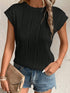 Wavy Pleated Top