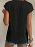 Wavy Pleated Top