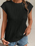 Wavy Pleated Top