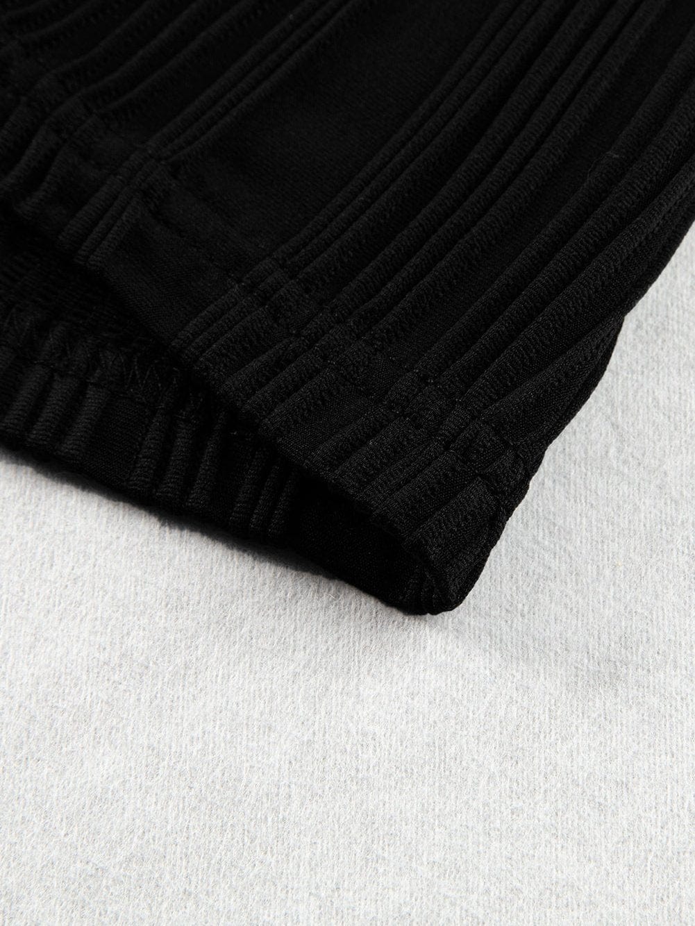 Black Short Sleeve Top