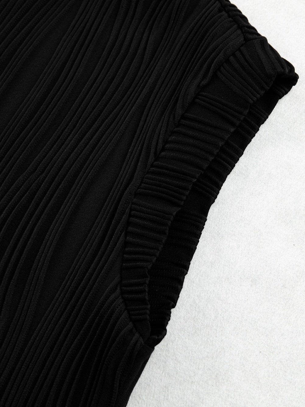 Wavy Pleated Top
