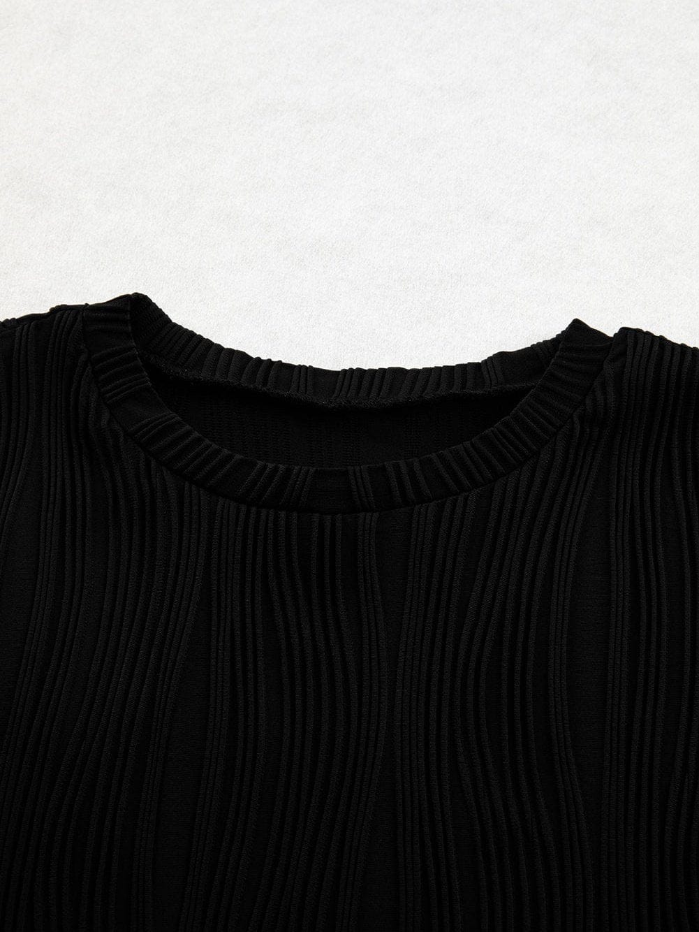 Wavy Pleated Top