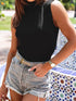 Open Shoulder Halter Neck Top