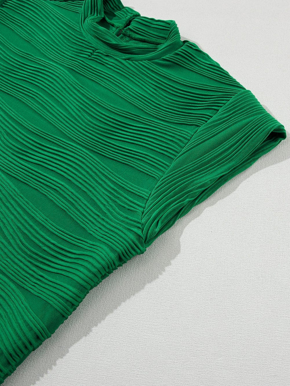 Fashionable Wave Pattern Blouse