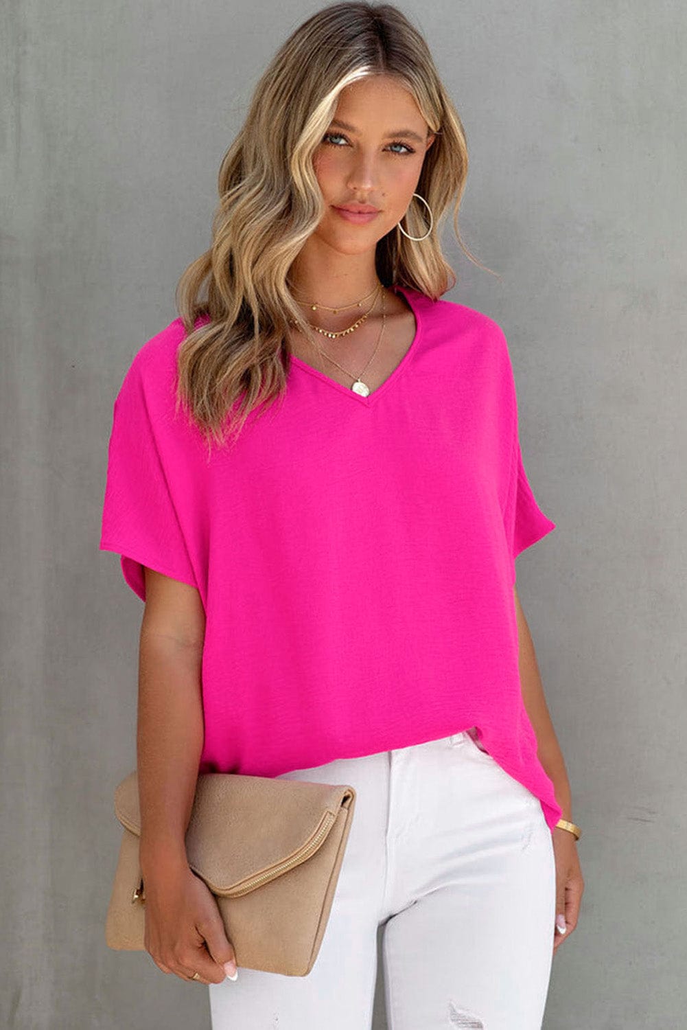 Versatile Pink Top