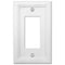 Placa de pared de madera blanca Elly - 1 balancín