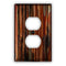Enchantment Vertical Copper - 1 placa de pared dúplex