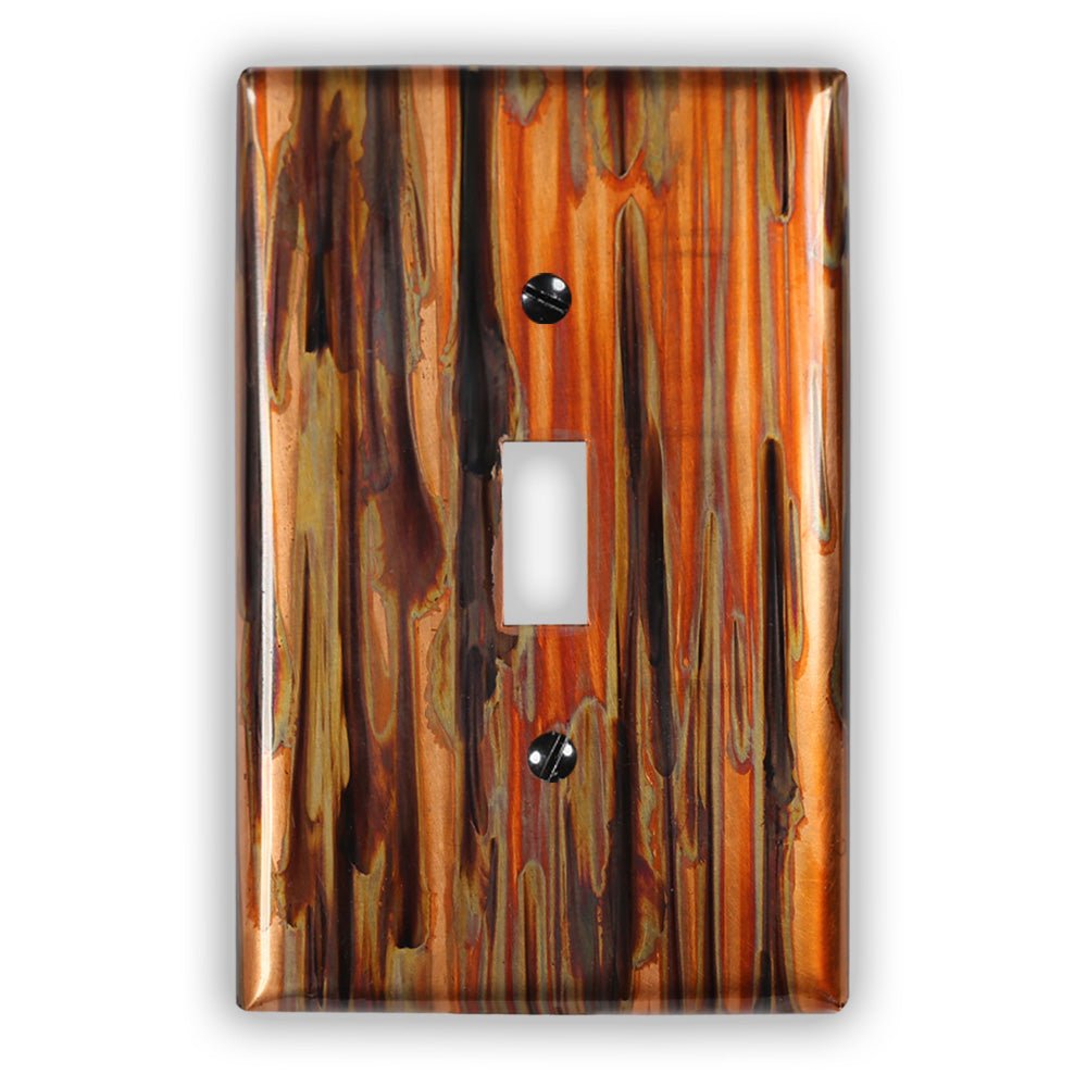 Encantamiento Vertical Cobre - 1 Placa de Pared con 1 Palanca
