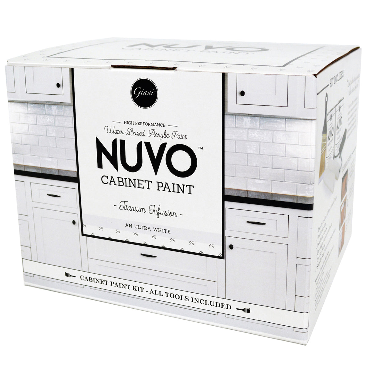 Nuvo Titanium Infusion Cabinet Paint Kit