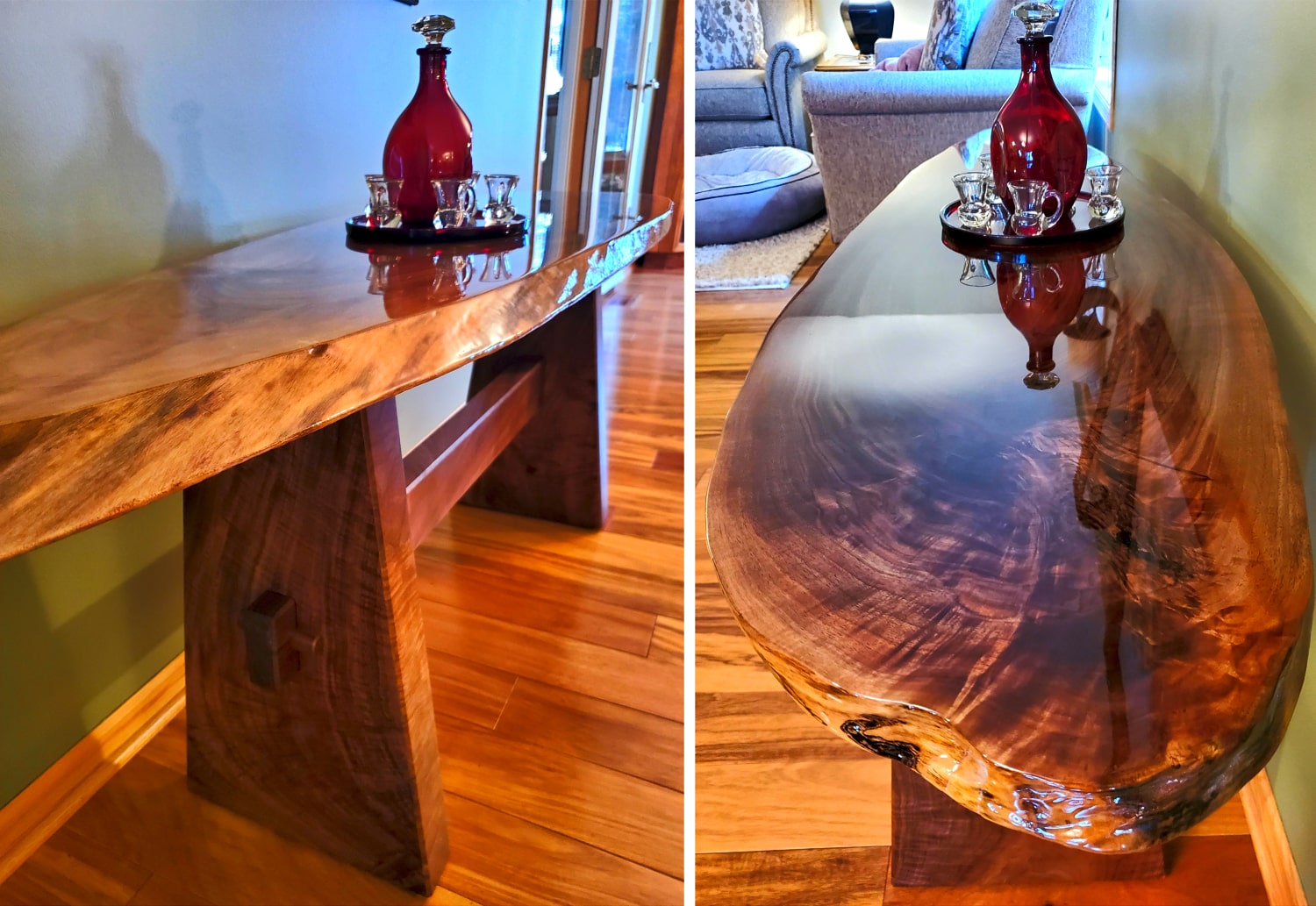 Bar Top and Table Top Clear Epoxy Resin 2 Gallons