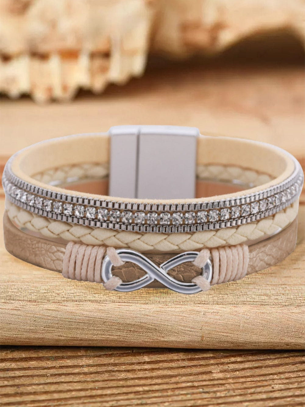 Eternal Sparkle Multi-Layered Magnetic Bracelet