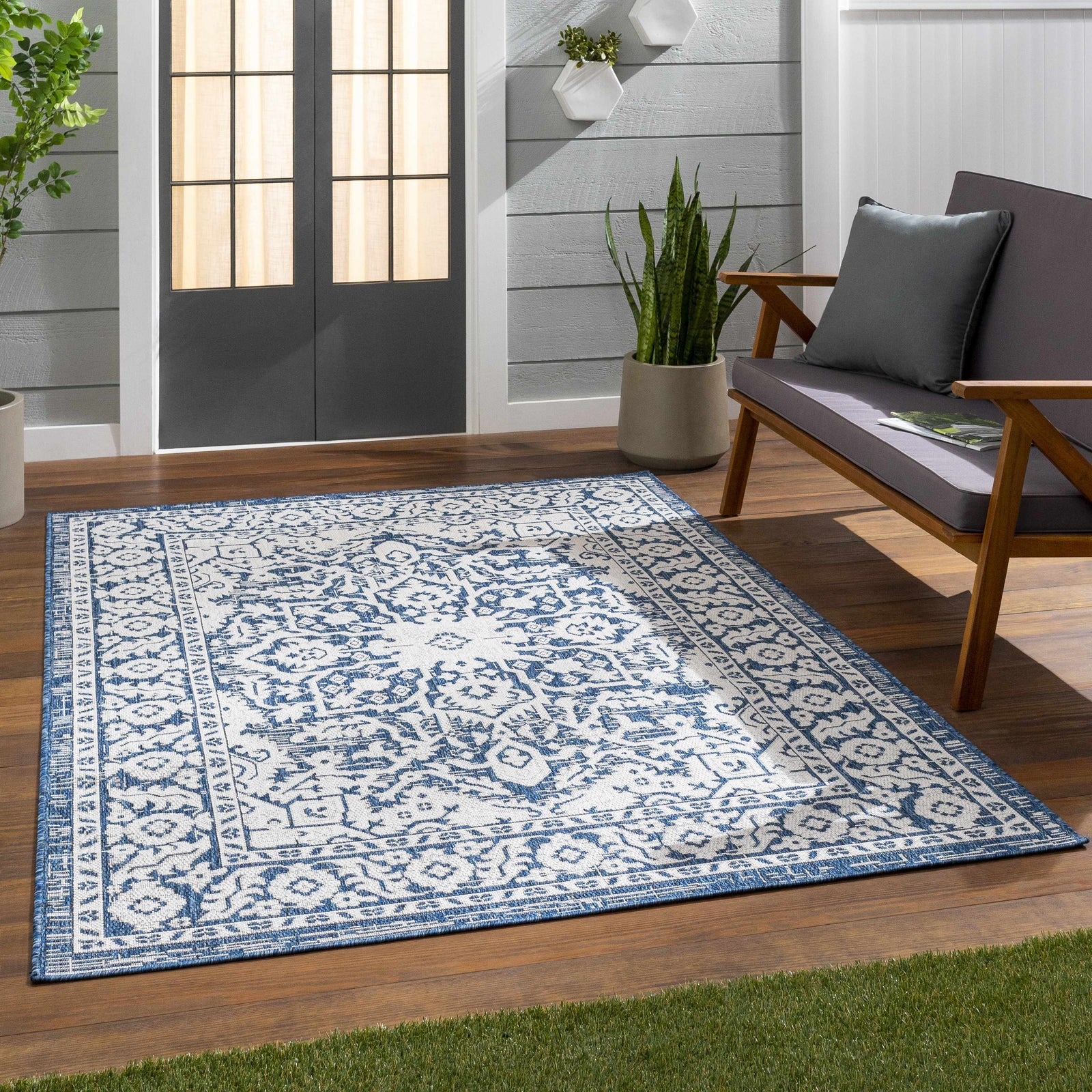 Alfombra de alto rendimiento Etoile Navy Blue