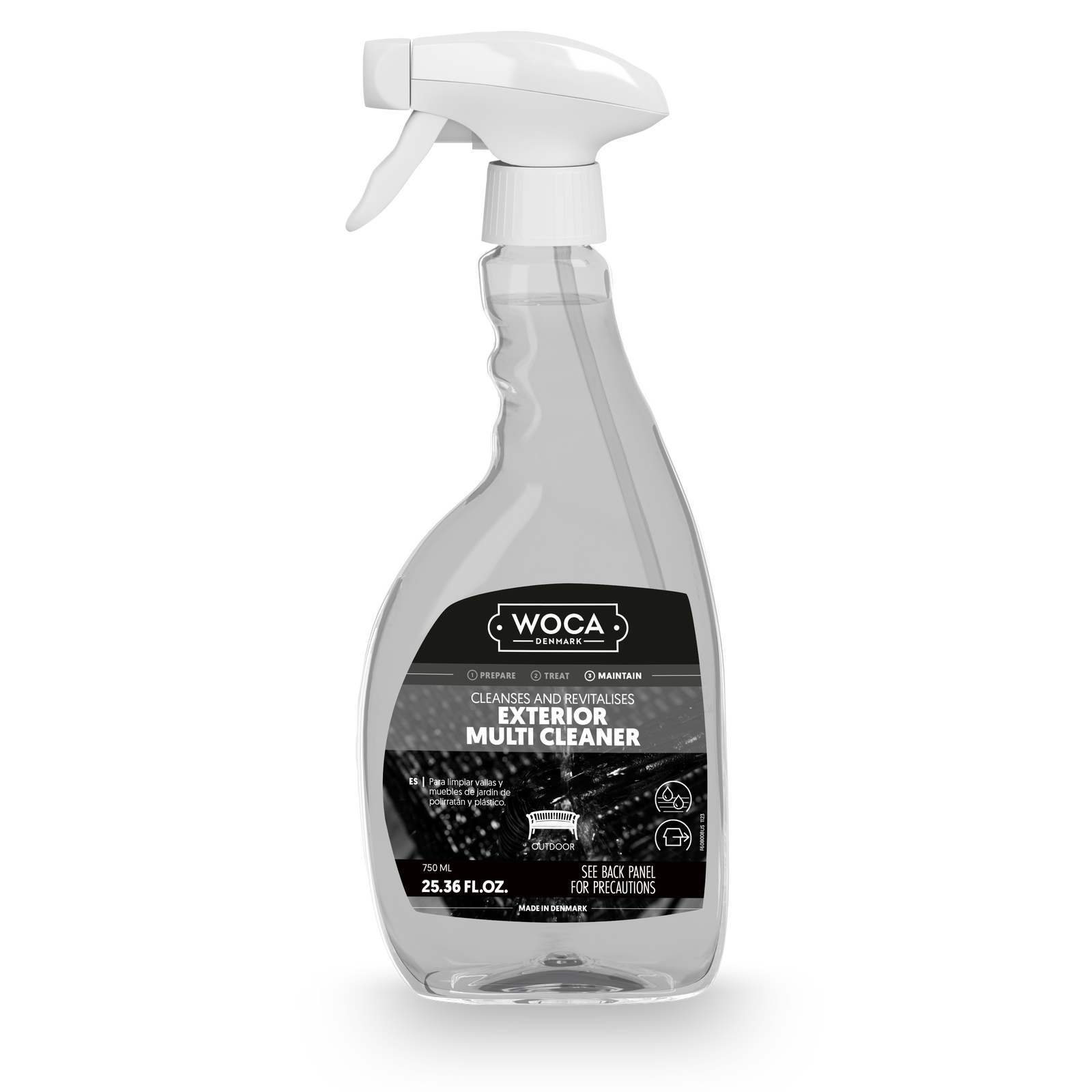Limpiador en aerosol multiusos para exteriores