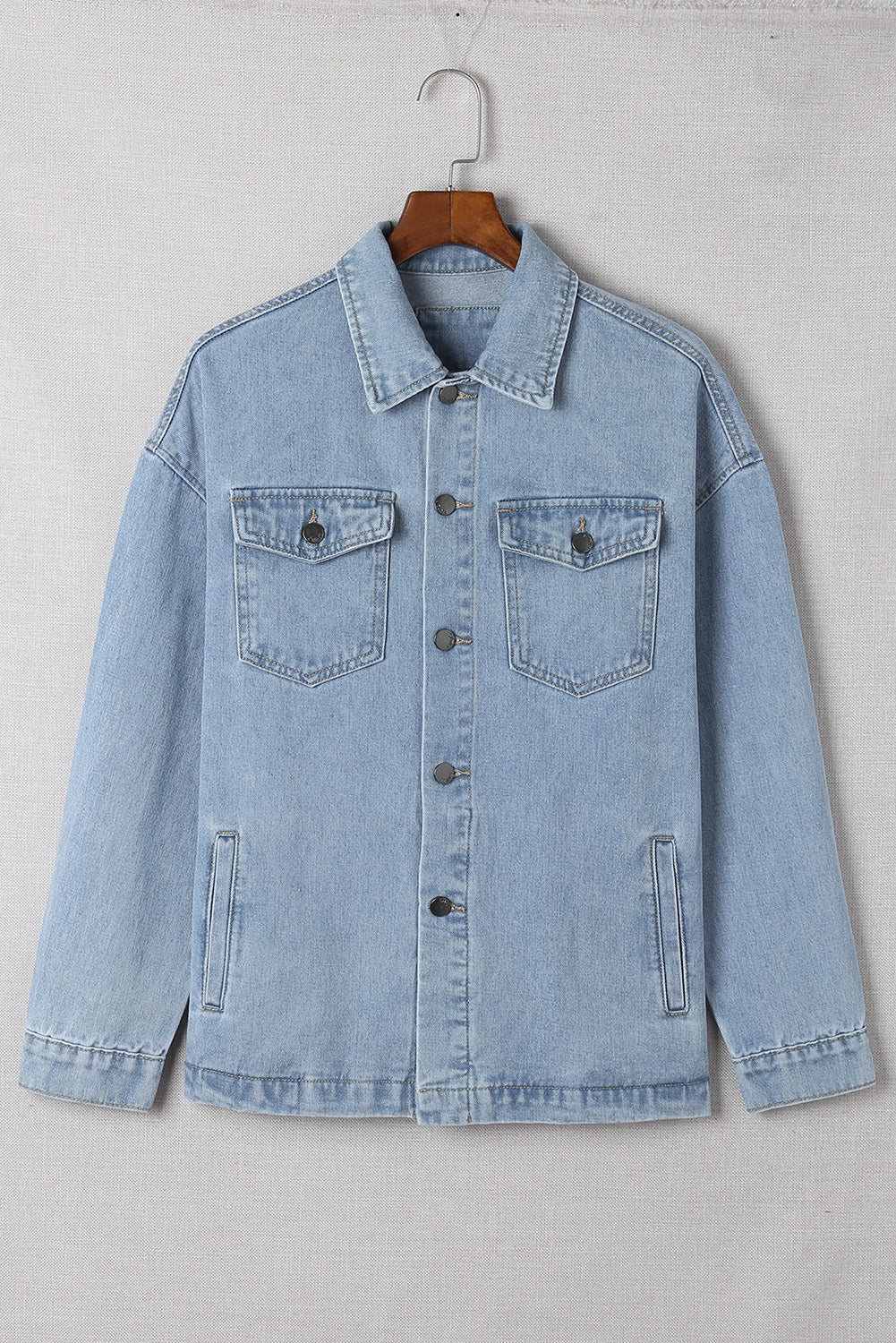 Two-Tone Denim Jacket