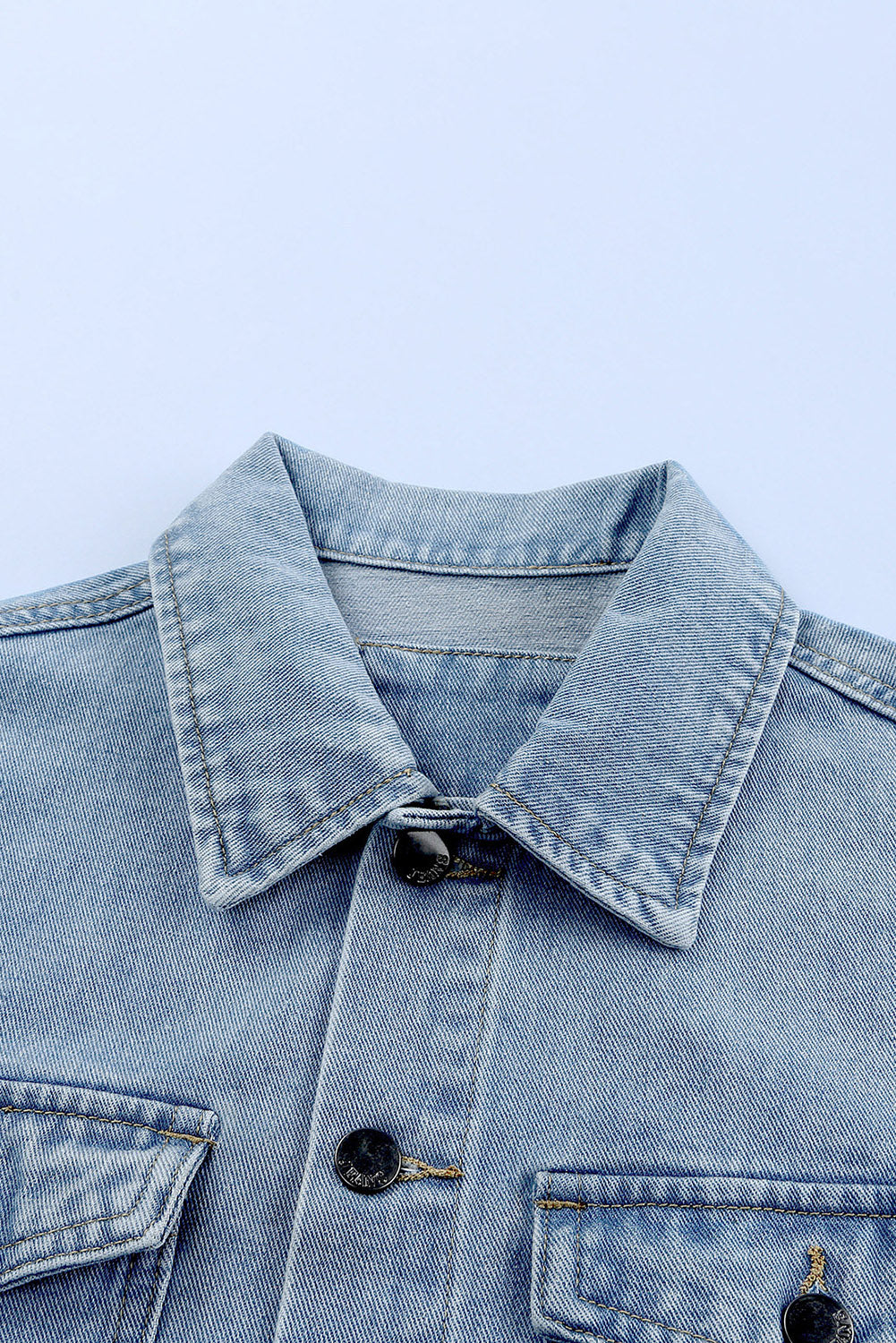 Two-Tone Denim Jacket