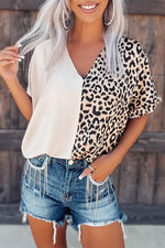 Statement Leopard Print Blouse