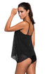 Spaghetti Strap Lace Tankini