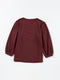 Elegant Maroon Top