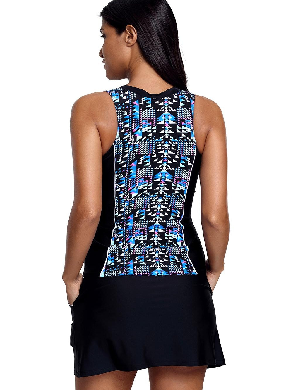 Sporty and Stylish Tankini Set