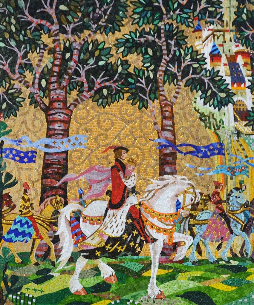 Cindrella Mosaic - Disney Dream By Dorthea Redmond