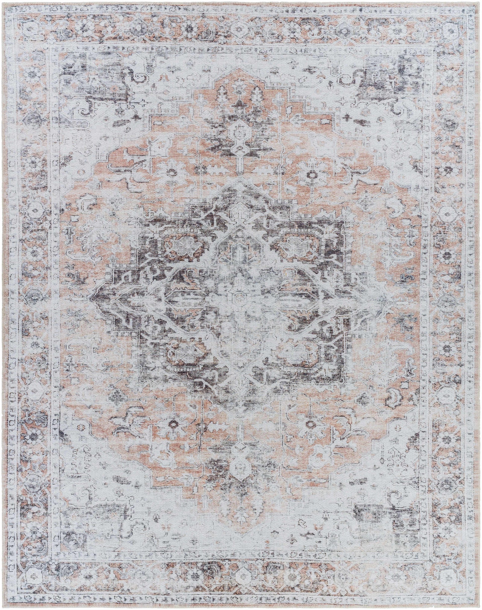 Alfombra lavable de pelo plano Fatih