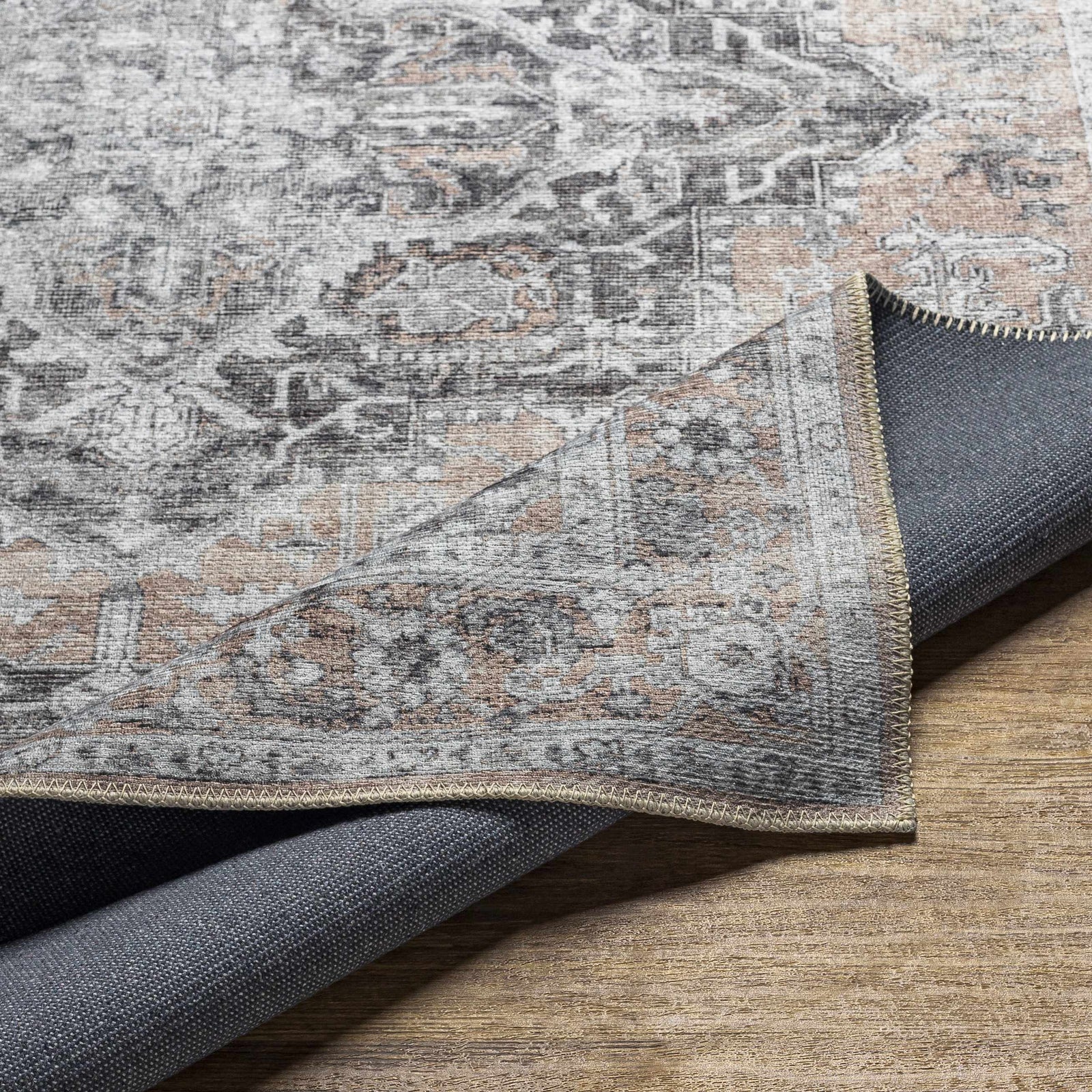 Alfombra lavable de pelo plano Fatih