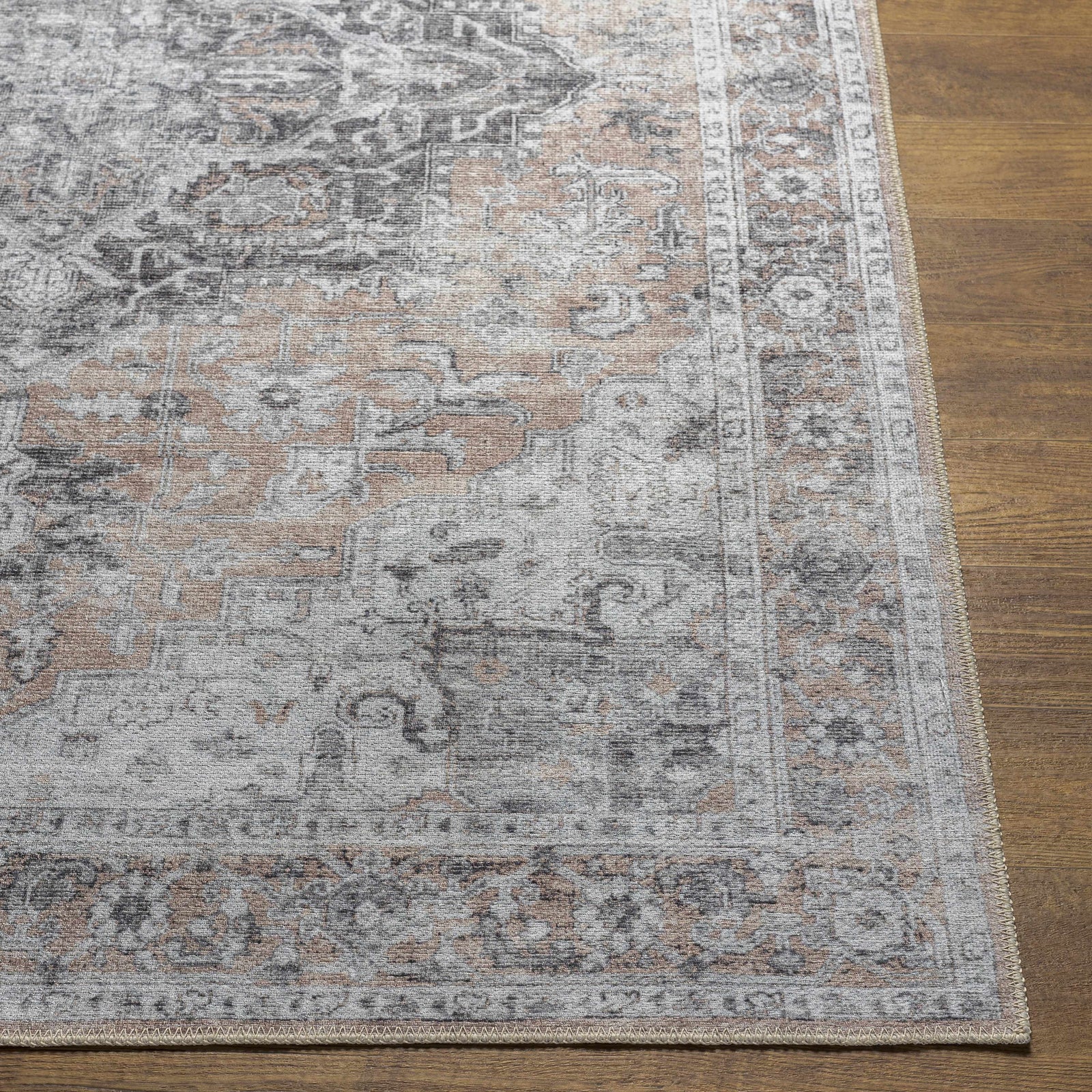 Alfombra lavable de pelo plano Fatih