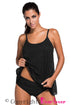 Spaghetti Strap Lace Tankini