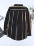 Casual Striped Blouse