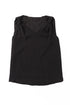 Satin Cami Top with V-Neckline