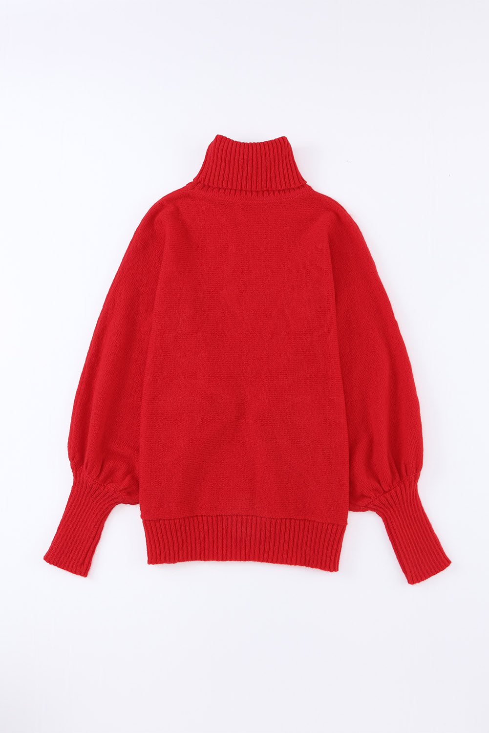 Red Merry Christmas Turtleneck Sweater