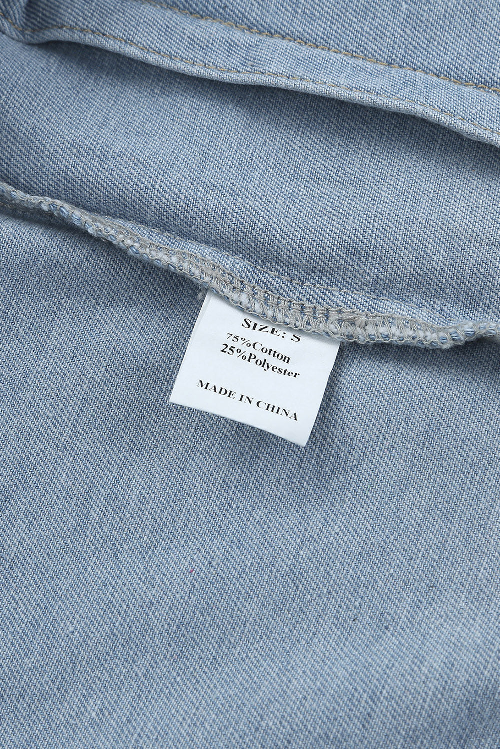 Two-Tone Denim Jacket